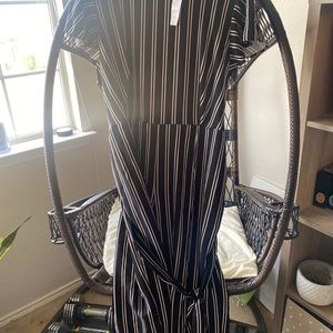 NWT Lane Bryant Striped Jumpsuit